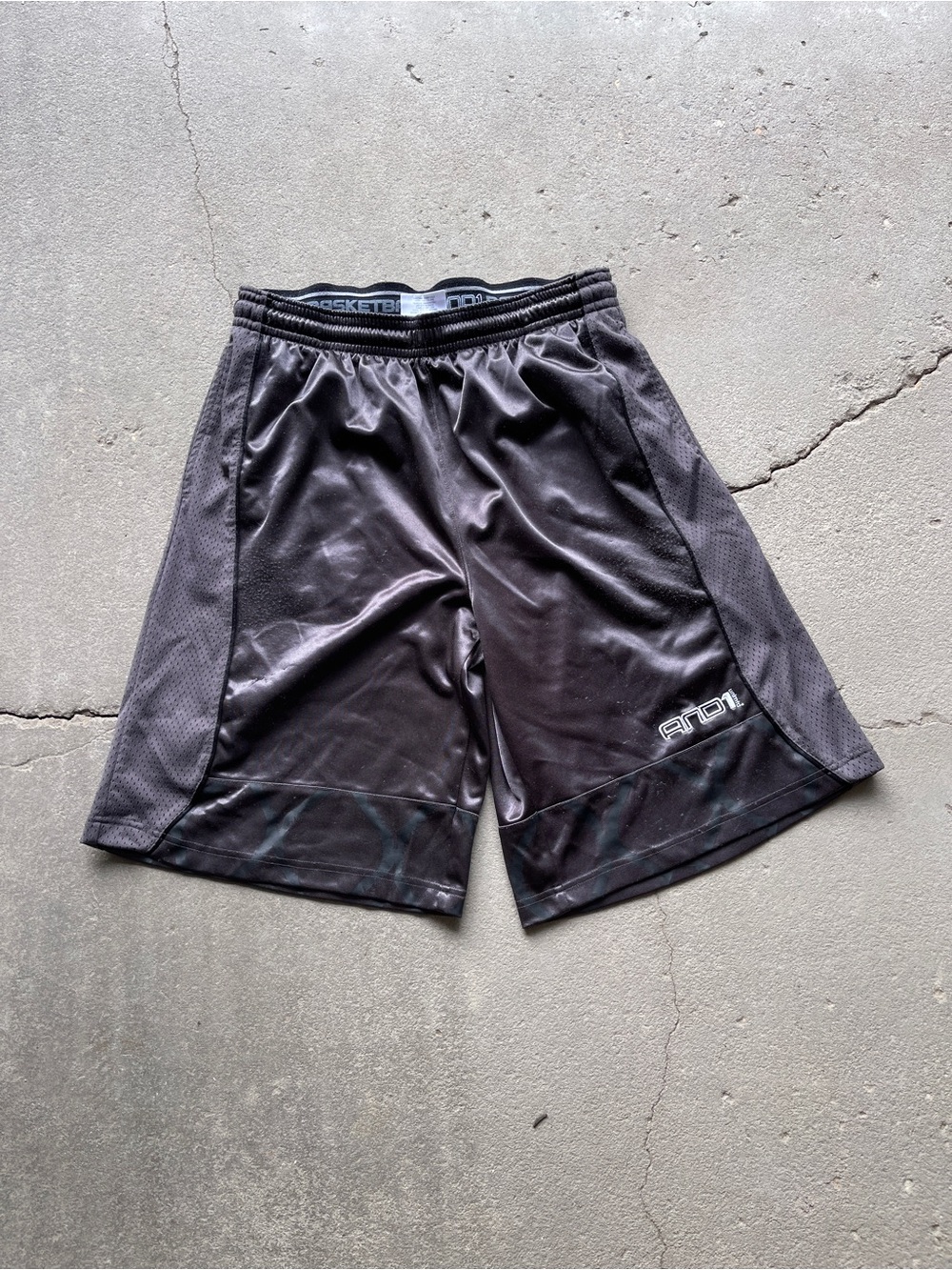 And1 Athletic Basketball Shorts L